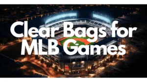clear bags for MLB games