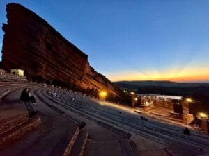 red rocks capacity
