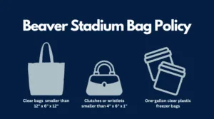 Beaver Stadium Bag Policy