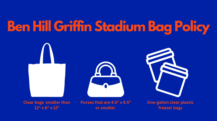 Ben Hill Griffin Stadium Bag Policy