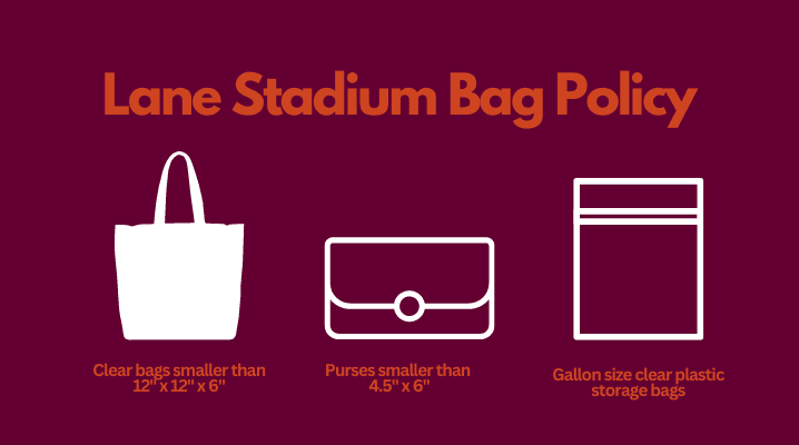 lane stadium bag policy