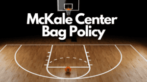McKale Center Bag Policy