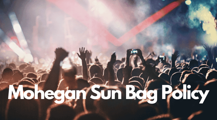 mohegan sun bag policy
