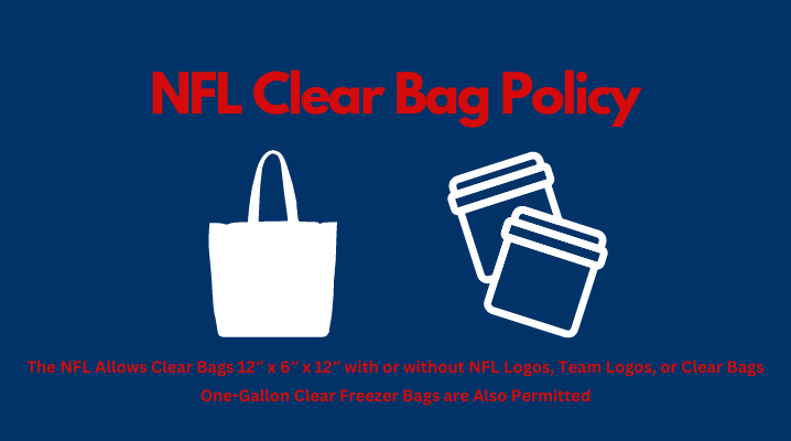 Nfl Clear Bag Policy 2023 Stadium Approved Bag Policy