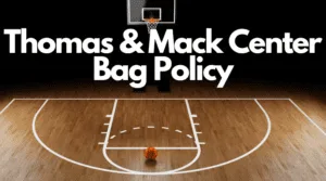 Thomas & Mack Center Bag Policy