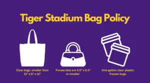 Tiger Stadium Bag Policy