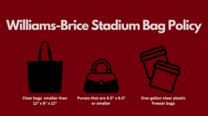 Williams-Brice Stadium Bag Policy