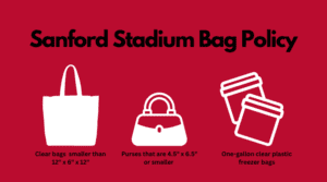 Sanford Stadium Bag Policy
