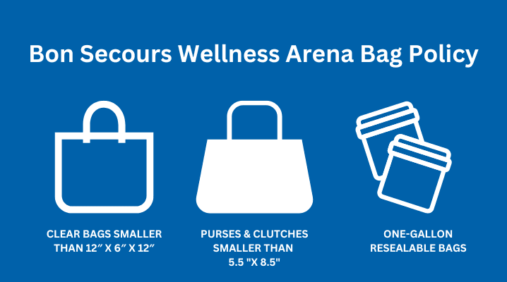 Bon Secours Wellness Arena Bag Policy