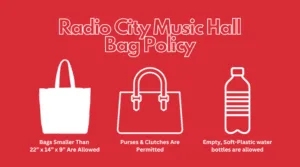 Radio City Music Hall Bag Policy