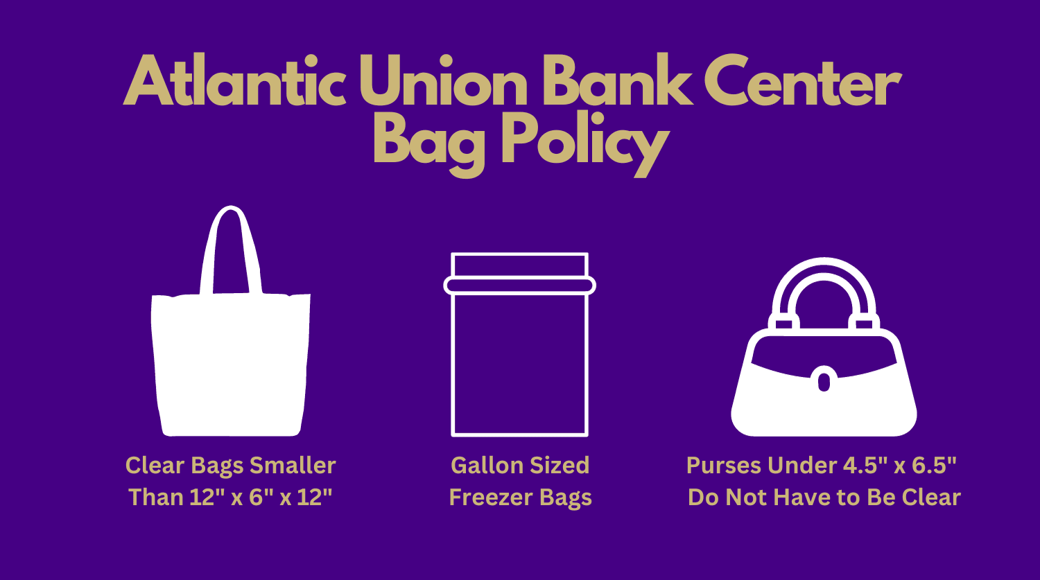 Atlantic Union Bank Center Bag Policy
