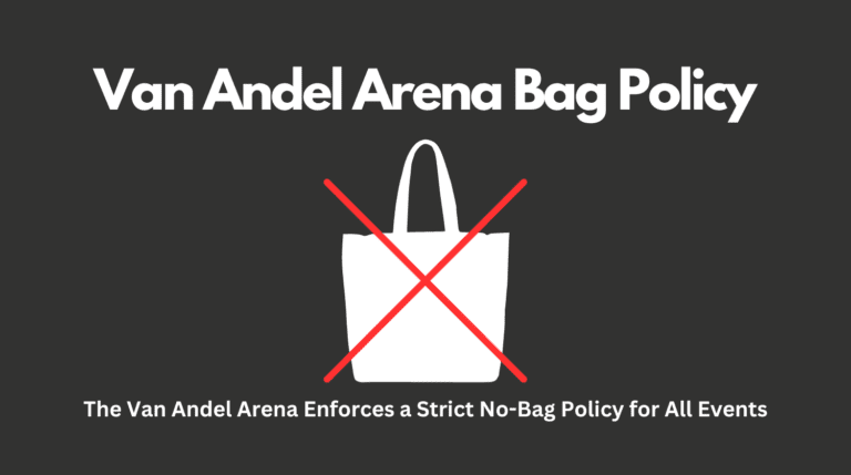 Van Andel Arena Bag Policy