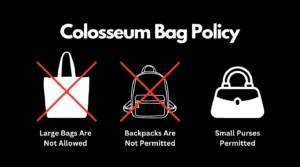 colosseum bag policy