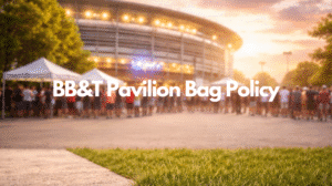 BB&T Pavilion bag policy