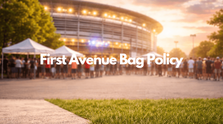first avenue minneapolis bag policy what you need to know before your show