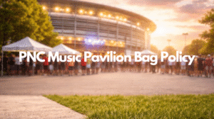 PNC music pavilion bag policy