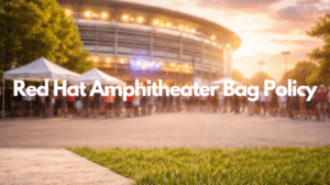 Red Hat Amphitheater bag policy