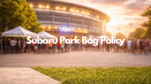 Subaru Park bag policy