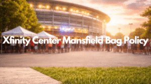 Xfinity Center Mansfield bag policy