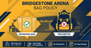 bridgestone arena bag policy