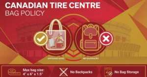 canadian tire centre bag policy