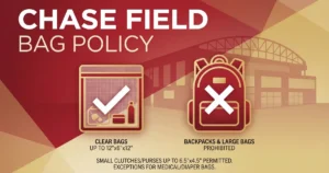 chase field bag policy