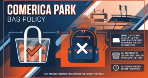 comerica park bag policy