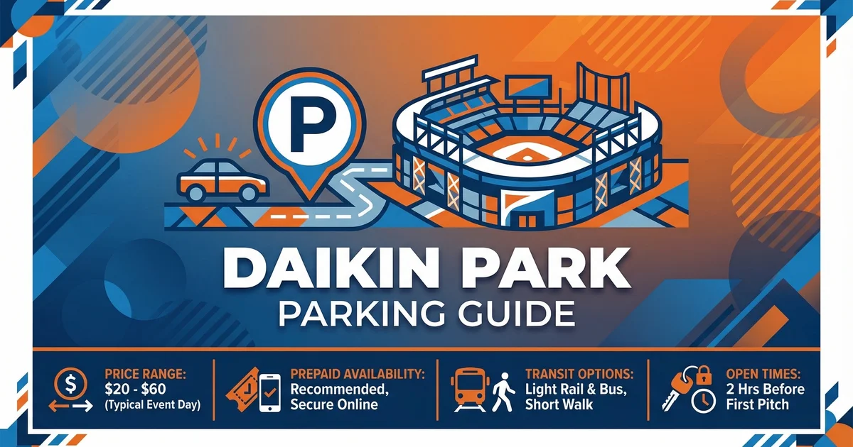 daikin park parking guide