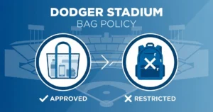 dodger stadium bag policy