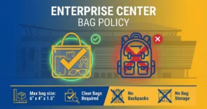 enterprise center bag policy
