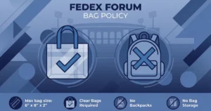 fedex forum bag policy
