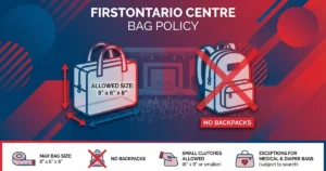 firstontario centre bag policy
