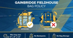 gainbridge fieldhouse bag policy