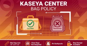 kaseya center bag policy