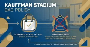 kauffman stadium bag policy