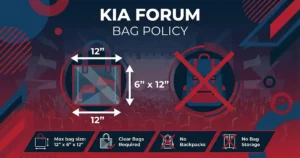 kia forum bag policy