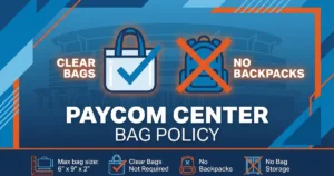 paycom center bag policy