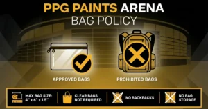 ppg paints arena bag policy