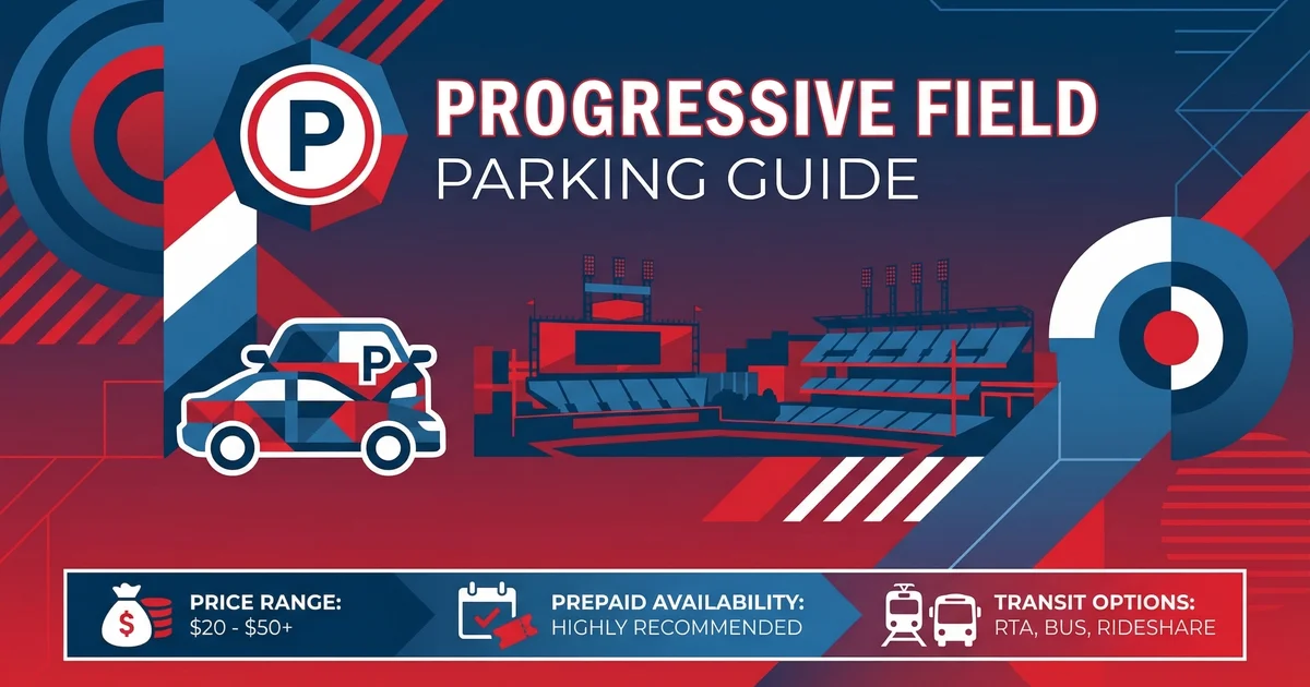 progressive field parking guide