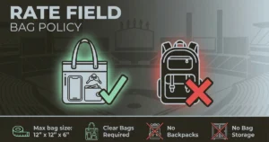 rate field bag policy