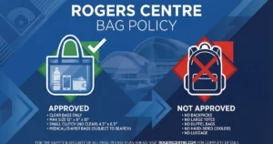 rogers centre bag policy
