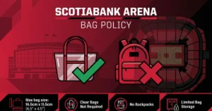 scotiabank arena bag policy