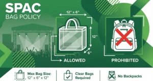 spac bag policy