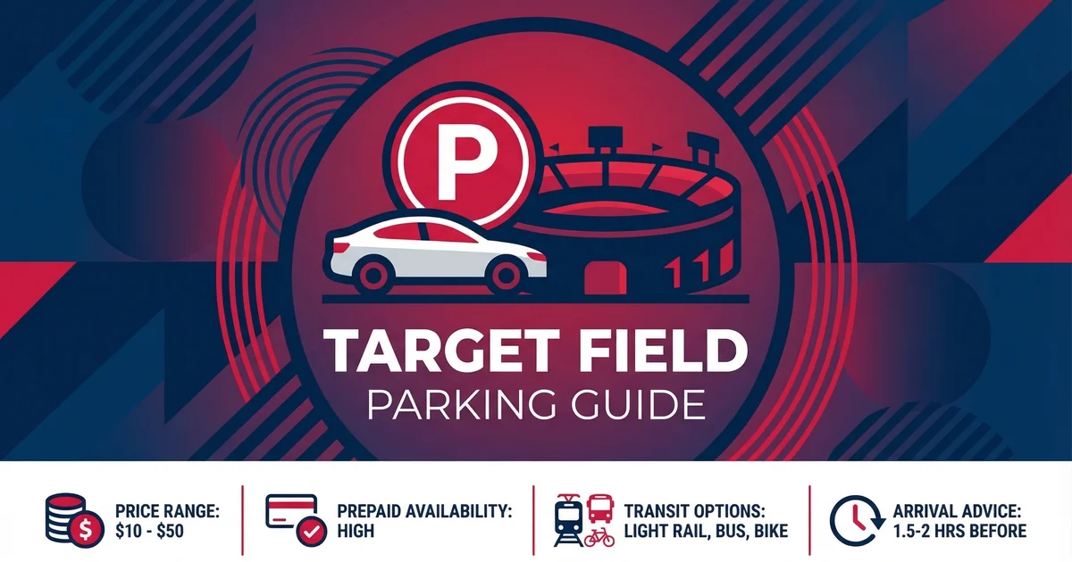 target field parking guide