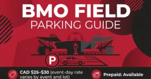bmo field parking guide