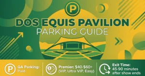 dos equis pavilion parking guide
