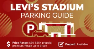 levi's stadium parking guide