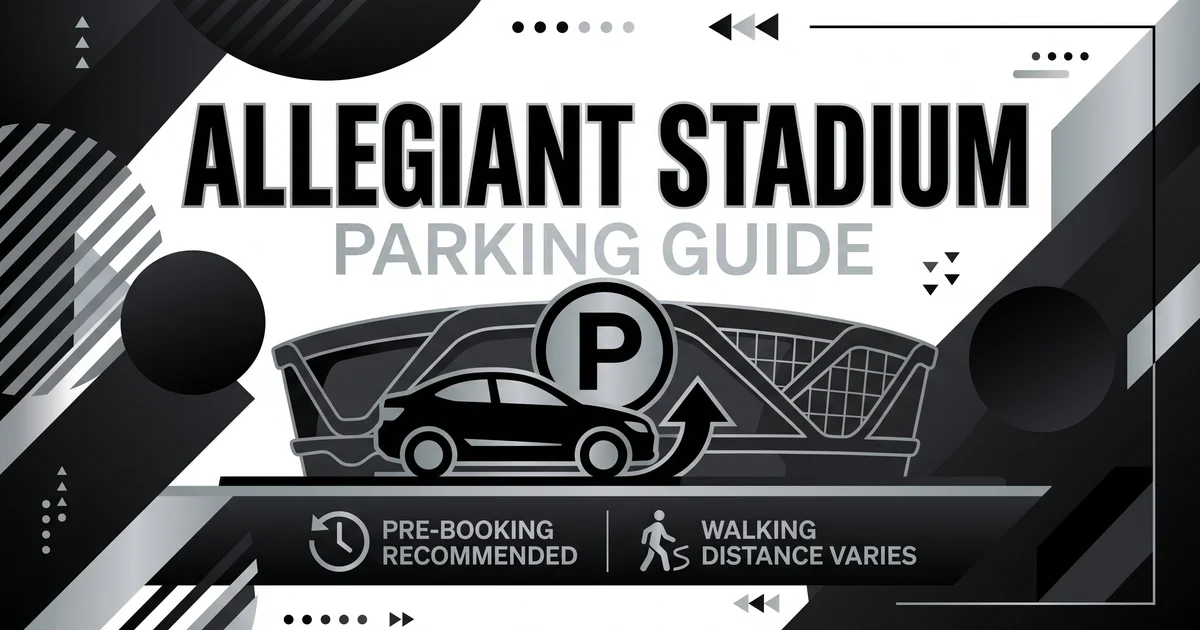 allegiant stadium parking guide