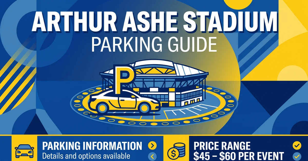 arthur ashe stadium parking guide