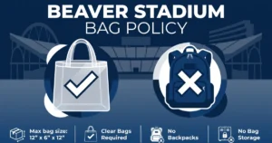 beaver stadium bag policy